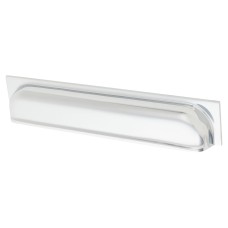 Alexander & Wilks Quantock Cabinet Cup Handle - 203mm Centres - Polished Chrome