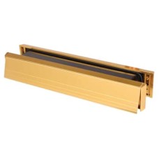 Yale Slimmaster Letter Plate - 316 x 50mm - Gold