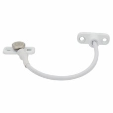 Jackloc Perma Permanent Fixed Cable Window Restrictor – White 