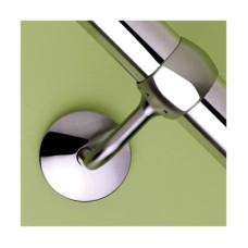 Rothley 40mm Handrail System - Connecting Wall Bracket - Polished Chrome