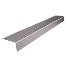 Exel Stainless Steel Angle Door Step - 750 x 100mm - Satin