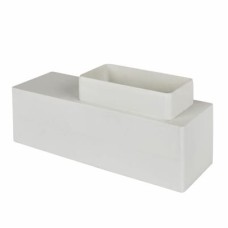 Manrose Slimline Air Brick Adaptor - 110 x 54mm - White