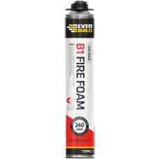 Everbuild B1 Fire Rated Expanding Foam - Gun Grade - 750ml