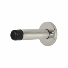 Hampstead Concealed Fixing Projection Door Stop - 70mm Projection - Polished Chrome