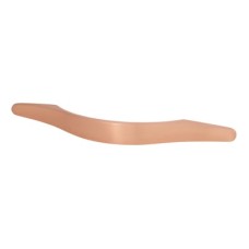 Crofts & Assinder Malvern Bow Cabinet Pull Handle - 128mm Centres - Brushed Copper
