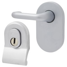 Hampstead Cylinder Pull and Disabled Turn for Mortice Nightlatch - Satin Chrome
