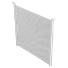 elfa Top Track System - Click In Medium Mesh Drawer Dividers - 431 x 180mm - White - Pack of 2