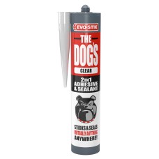 Evo-Stik The Dog's Multi-Purpose Sealant & Adhesive - 290ml - Clear