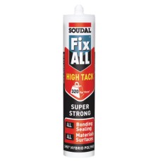 Soudal Fix All High Tack Sealant & Adhesive - 290ml - White