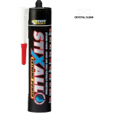 Everbuild Stixall Extreme Power Multi-Purpose Building Sealant & Adhesive - 290ml - Clear