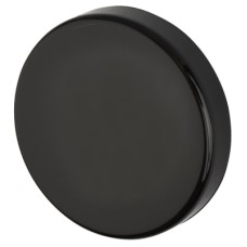 Hoppe AR600/30 Nylon Blank Escutcheon - 52mm Diameter - Ebony Black - Pair