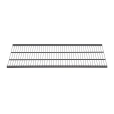 elfa Garage+ Storage Top Track System - Click In Ventilated Wire Shelf - 607 x 507mm - Matt Grey