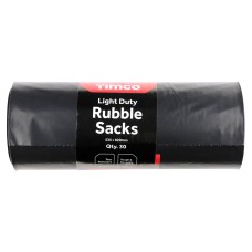 TIMCO Light Duty Rubble Sack Roll - 50L - Pack of 30