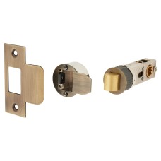 Jigtech Smartlatch Pack - 57mm Backset - 3 x Ball Bearing Hinges - Matt Antique Brass
