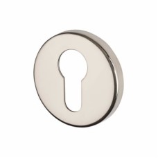 Exel Escutcheon - 52mm Diameter - Euro - Polished Stainless Steel