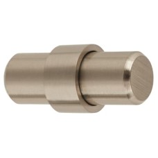Exel Collared T-Bar Cabinet Knob - 60 x 32mm - Satin Stainless Steel