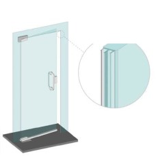 CCE Glass Lip Seal Pack - Suit 8-14mm Glass - 2500mm Length - Pack of 3