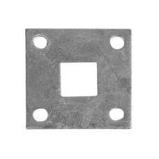 Monkey Tail 16mm Gate Bolt Socket - Flat Keep - 51mm Length - Zinc Plated