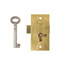 1 Lever Straight Cupboard Lock - 51 x 25...