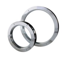 North 4 Designs Single Glazed Round Vision Panel - 428mm Diameter - Polished Stainless Steel