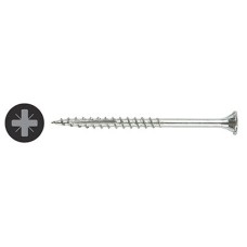 Reisser Cutter Pozi Countersunk Wood Screws - 4.0 x 70mm - Bright Zinc Plated - Pack of 200