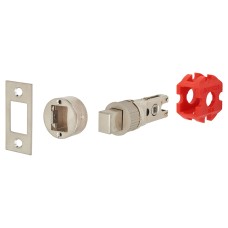 Jigtech Smartbolt Bathroom Bolt - 45mm Backset - Satin Nickel