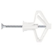 Rawlplug Plastic Toggle - 10 x 35mm - Grey - Pack of 5