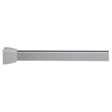 Croydex Shower Rail - Straight - Professional Profile - 800-1830mm Length - Silver
