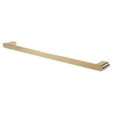 Exel Designer Square Towel Rail - 600 x 65 x 25mm- PVD Satin Brass