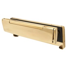 Arrone AR708HS TS008 Security Letter Plate - 310 x 21mm - Polished Brass
