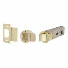 UNION JFL26 FastLatch Tubular Push-Fit Latch - 73mm Case - 57mm Backset - Round - Polished Brass