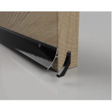 Stormguard SRD 32 Rain Deflector - 914mm Length - Inward/Outward Opening Doors - Black