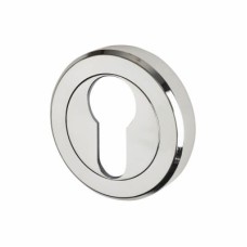 Serozzetta by Carlisle Brass Escutcheon - 50mm Diameter - Euro - Polished Chrome