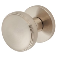 Jedo by Frelan Classic Mortice Door Knob - 60mm Rose Diameter - Satin Nickel