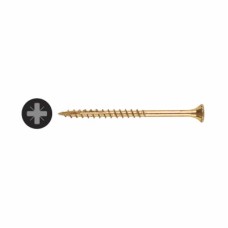 Reisser Cutter Pozi Countersunk Wood Screws - 4.0 x 60mm - Yellow Zinc - Pack of 200