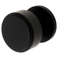 Jedo by Frelan Step Mortice Door Knob - 60mm Rose Diameter - Matt Black