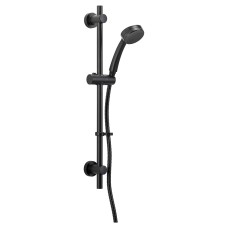 Croydex Presion Single Spray Shower Kit - Matt Black