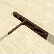 Norsound 710SR Perimeter Seal - 2100mm Length - Brown - Pack of 5