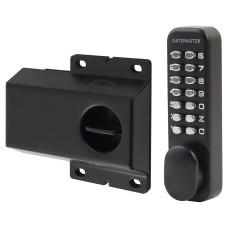 Gatemaster Superlatch Marine Grade Push Button Gate Code Lock - Black