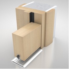 Norsound 810S Automatic Small Drop Down Seal - 825mm Length - Black