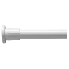 Croydex Shower Rail - Telescopic Rod - 700-1220mm Length - White