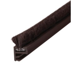 Exitex Sash Window Offset Leg Pile Carrier - 2200mm Length - 6.5mm Pile - Brown