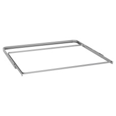 elfa Top Track System - Click In Gliding Frame for Mesh & Wire Baskets - 605 x 430mm - Platinum