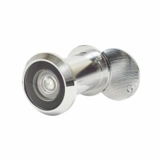 D&E Big Eye 200° Door Viewer - Door Thickness 40-60mm - Polished Chrome