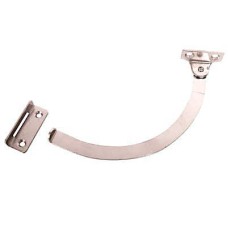 Exel Quadrant Stay - 150mm Length - Left Hand - Nickel Plated