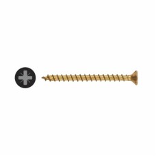 SPAX Yellox Pozi Countersunk Wood Screws - 4.0 x 50mm - Yellow Zinc - Pack of 200