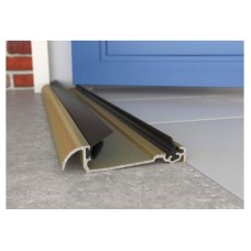 Exitex Low Height Macclex Threshold - 914mm Length - Inward Opening Doors - Gold Anodised
