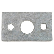Spare Keep - Flat - For 11mm Gate Bolt - Zinc Plated