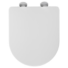 Croydex Eyre Flexi-Fix Soft Close Toilet Seat - White