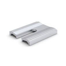 Bohle VetroMount Drainage Block for Top Mount Profile - 90 x 73mm - Aluminium - Pack of 13